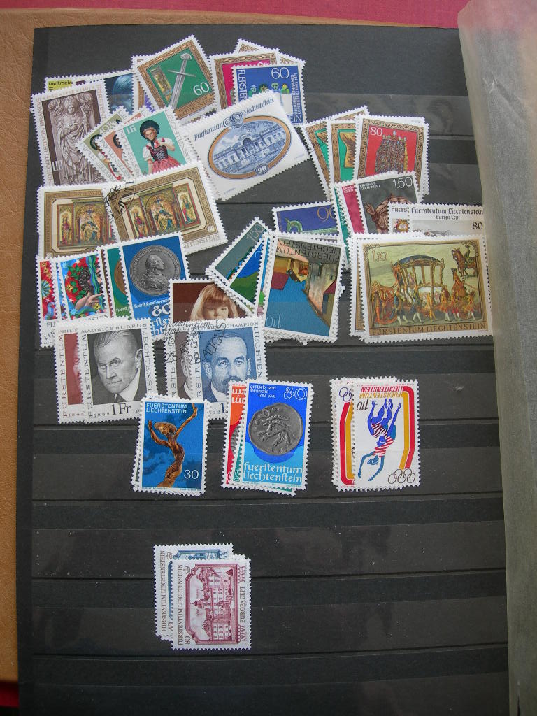 LIECHTENSTEIN, COLLECTION 1963 2002, MOSTLY USED +  